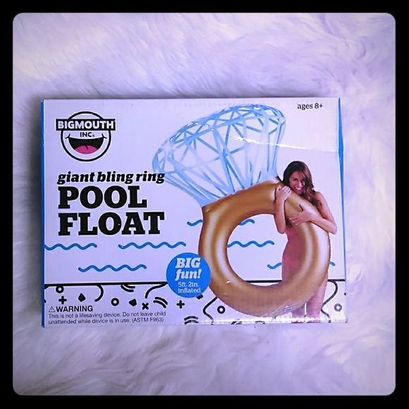 bigmouth inc Swim New Nib Ring Bachelorette Party Pool Ring Float Poshmark
